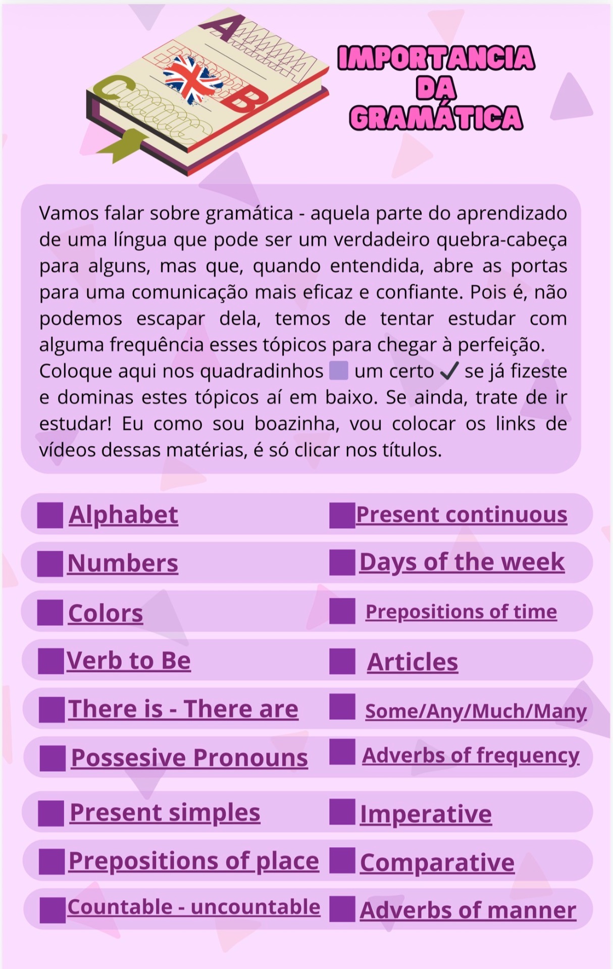 Guia Completo de Inglês by Denise Ivone — página 5